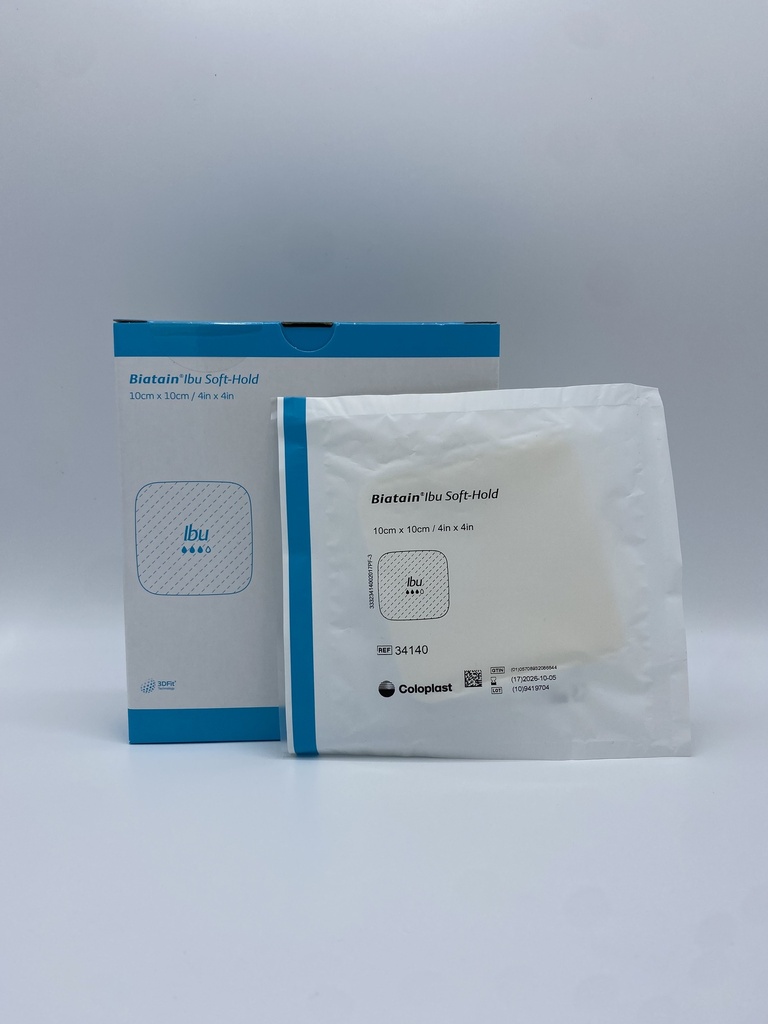 Biatain® IBU Soft Hold schuimverband met ibuprofen