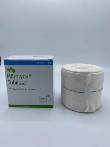 [2438  Mölnlycke] Tubifast 7.5cm x 10m Blauw